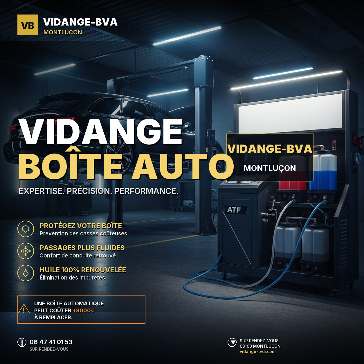 Atelier Vidange-BVA Montluçon